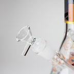 10" Comic Design Glass Beaker Bong – 14mm Bowl Joint