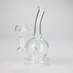 7" Solid Color Electroplate Glass Bong – 14mm Bowl Joint