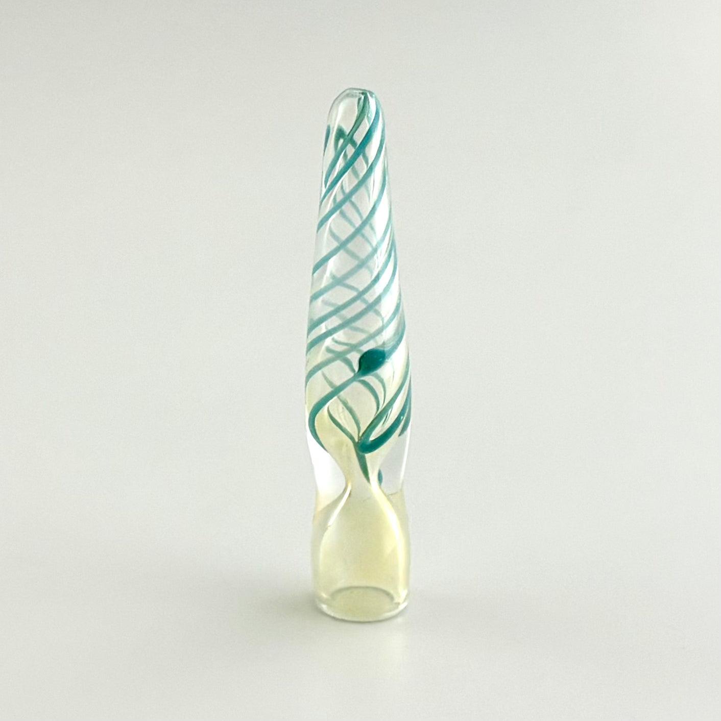 3" Twisted Glass Chillum-Pack of 4