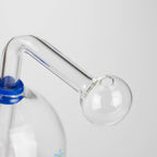 6" Mushroom Mix Sticker Glass Oil Burner Pipe – Unique Borosilicate Dome Design