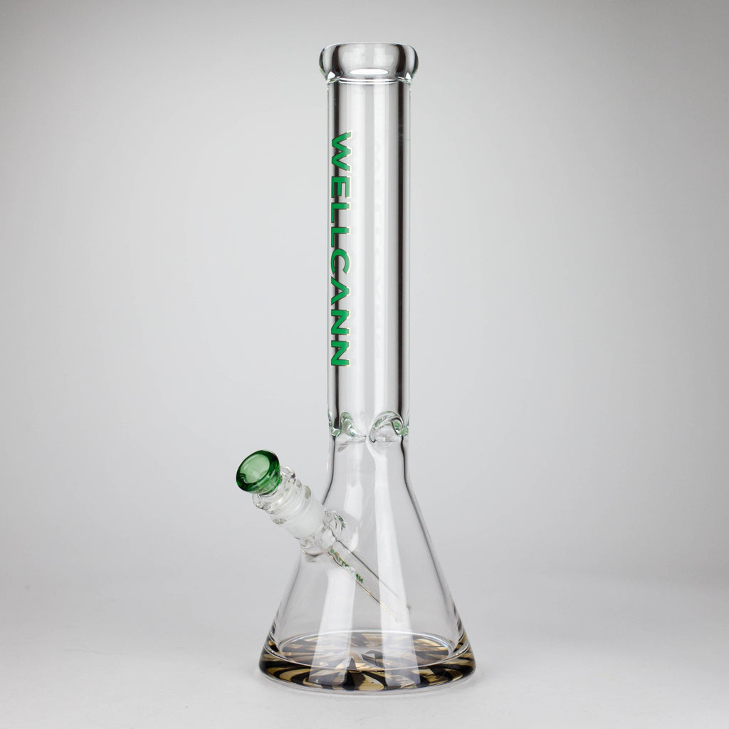 Wellcan | 15" 7mm Psychedelic Thickened Beaker Glass Bong