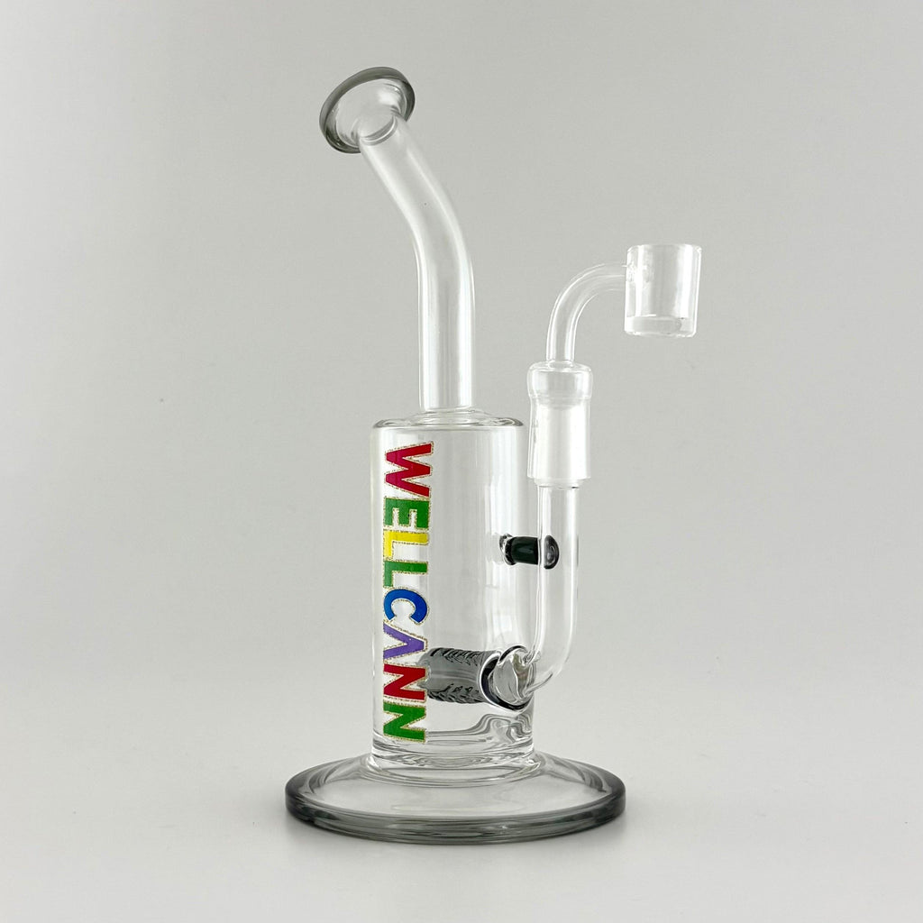Wellcann | 9.5" Inline Rig with Quartz Banger