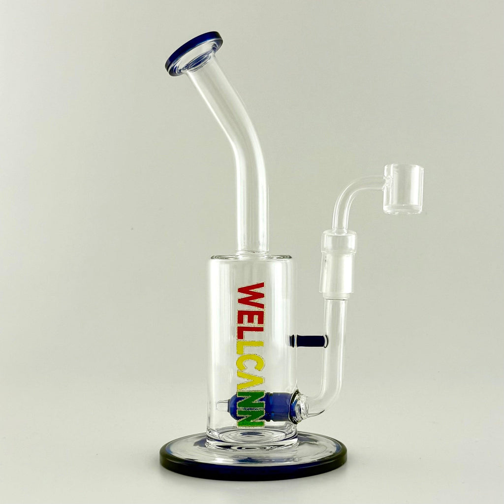 Wellcann | 9.5" Inline Rig with Quartz Banger
