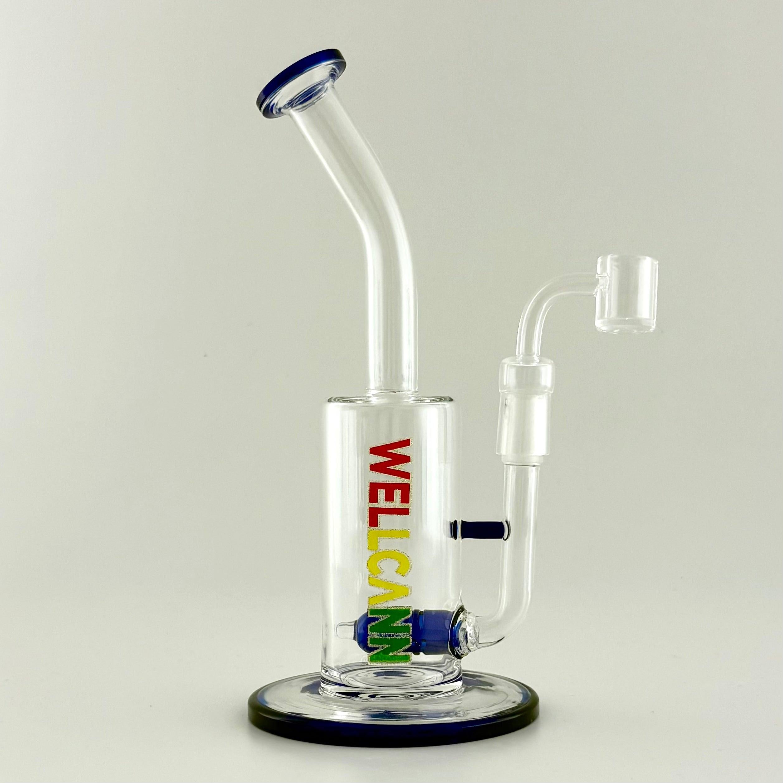 Wellcann | 9.5" Inline Rig with Quartz Banger