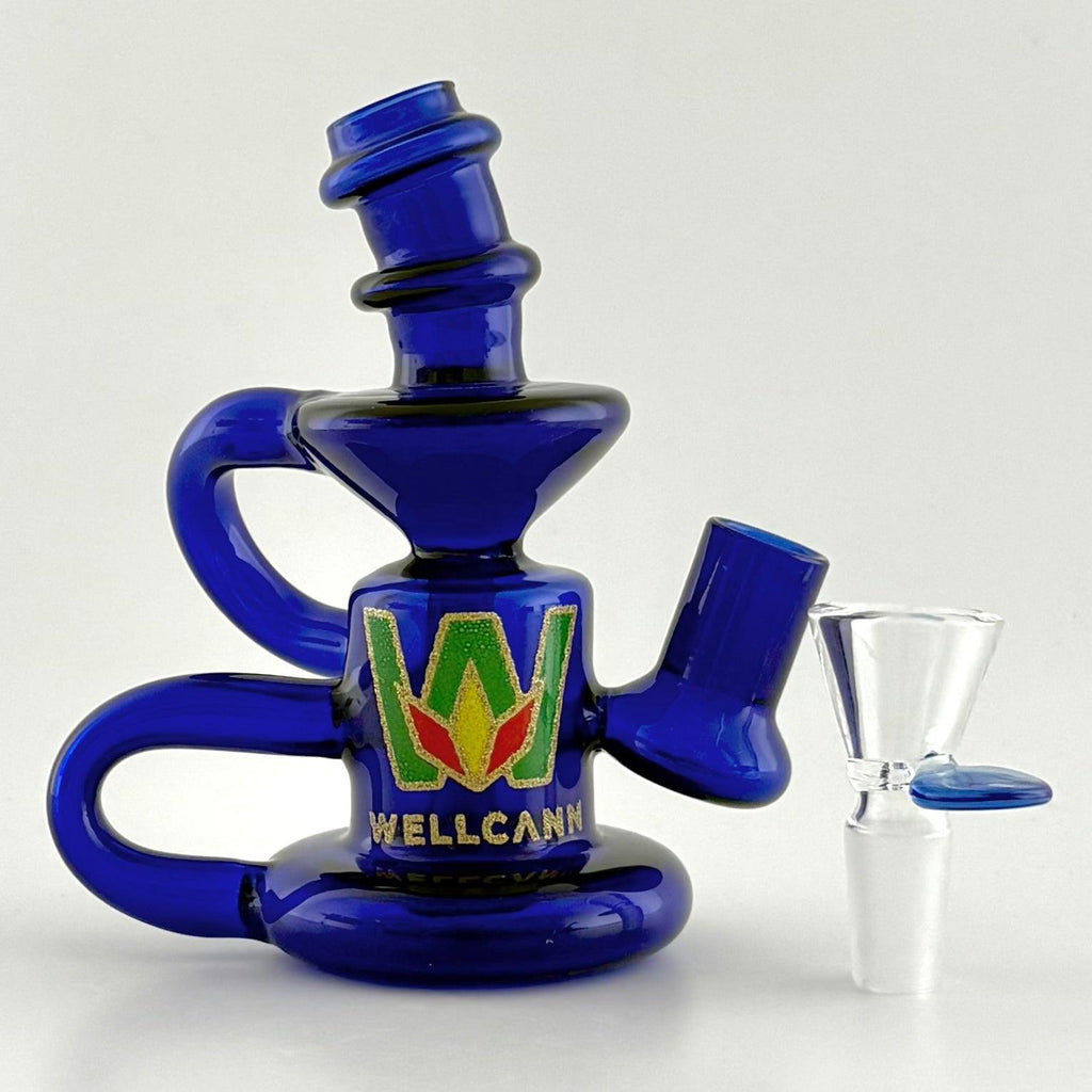 Wellcann | 5” Recycler Dab Rig – Circ Perc