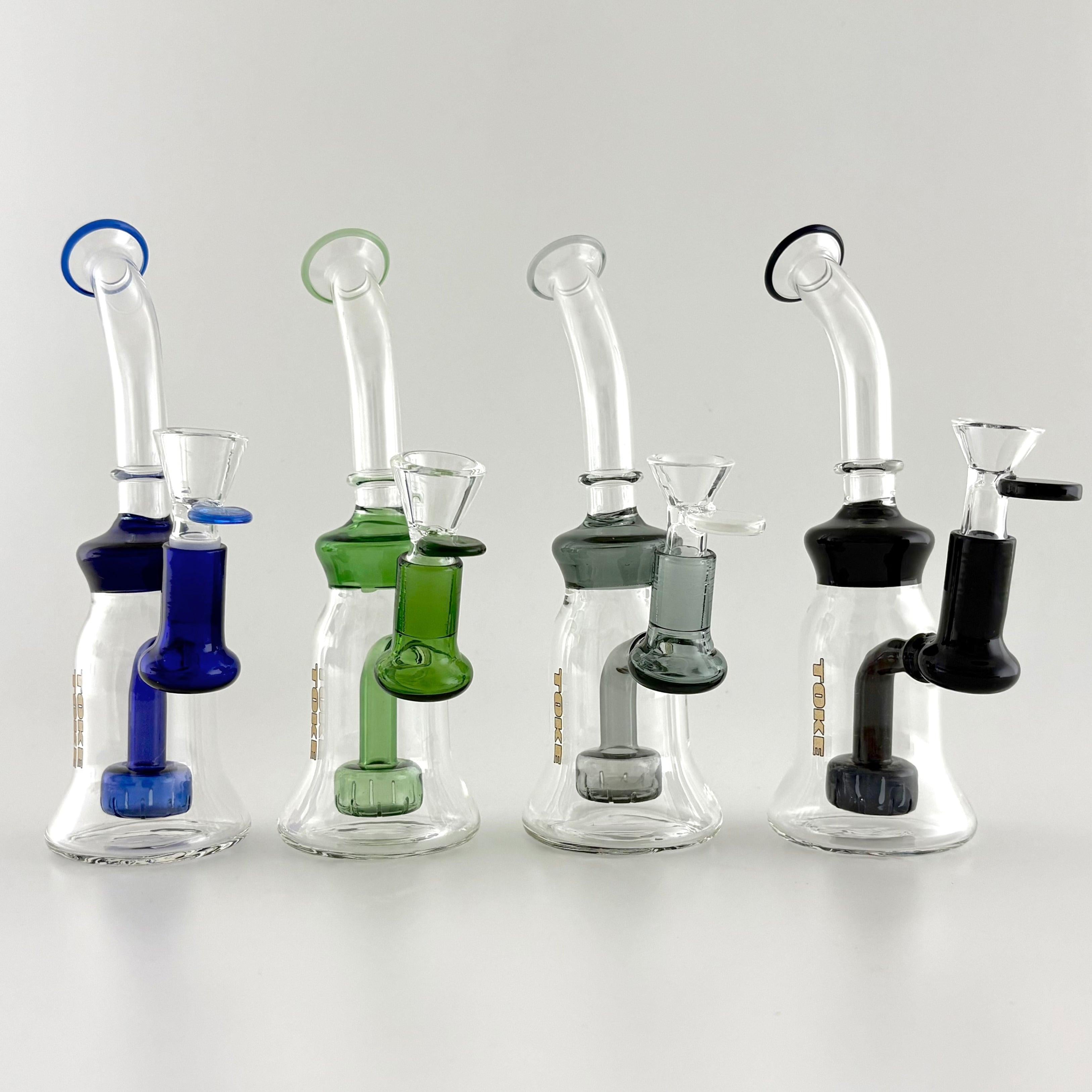 Toke |  8” Glass Dab Rig - Circ Perc Main image