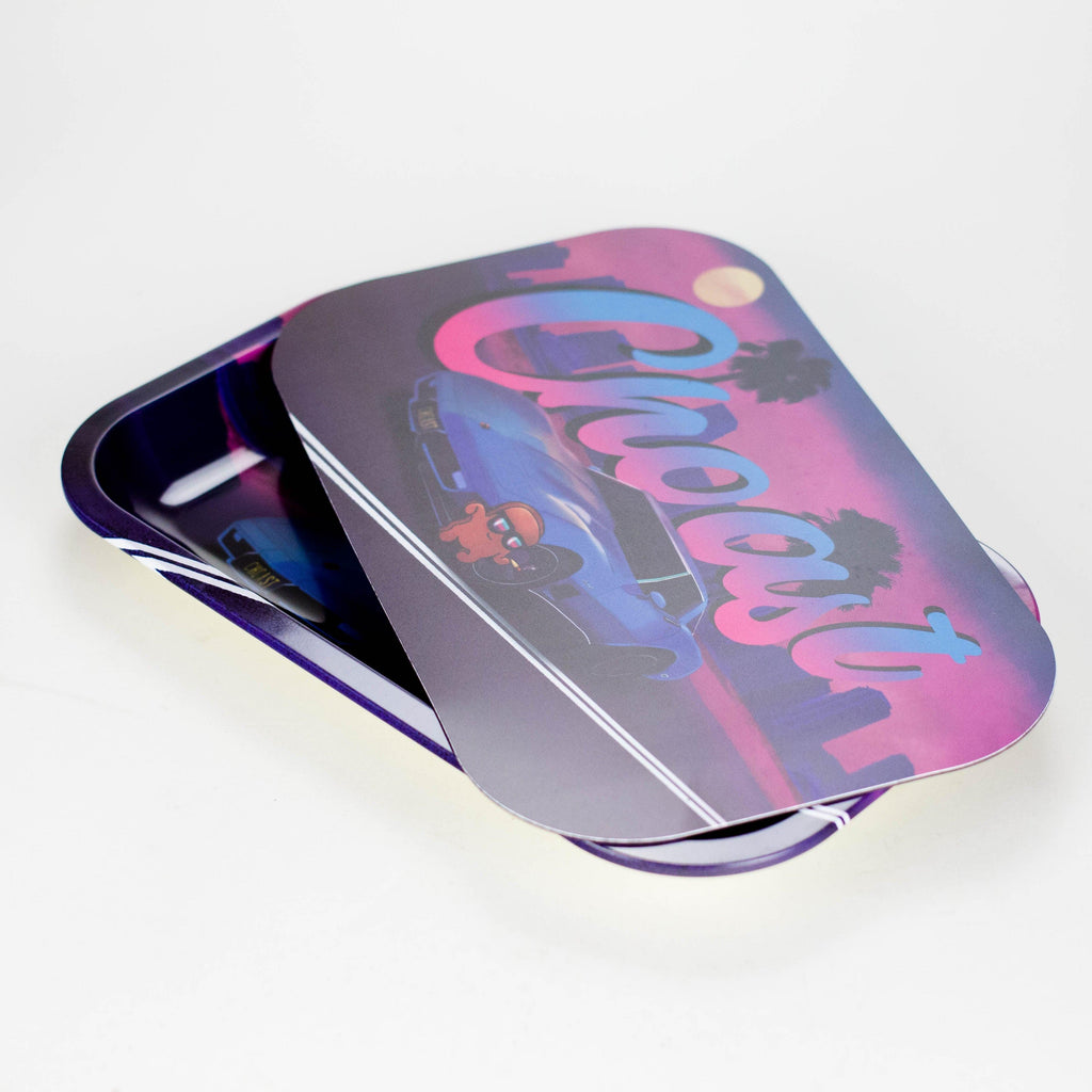 Choast Rolls | "Miami Vice" Rolling Tray + Magnetic Lid