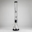 Genie | 24" 12-Arm 9mm Colored Bottom Glass Water Bong [F7-004-1]