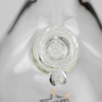 Genie | 19.5" 9mm Curved Shaft Glass Beaker Bong [F7-002-1]