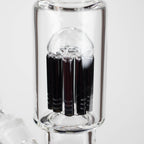 Genie | 17.5" 10-Arm 9mm Colored Bottom Glass Bong [GE4180]