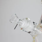 14" PK Cartoon Glow In The Dark 9mm Glass Bong [PIP863]