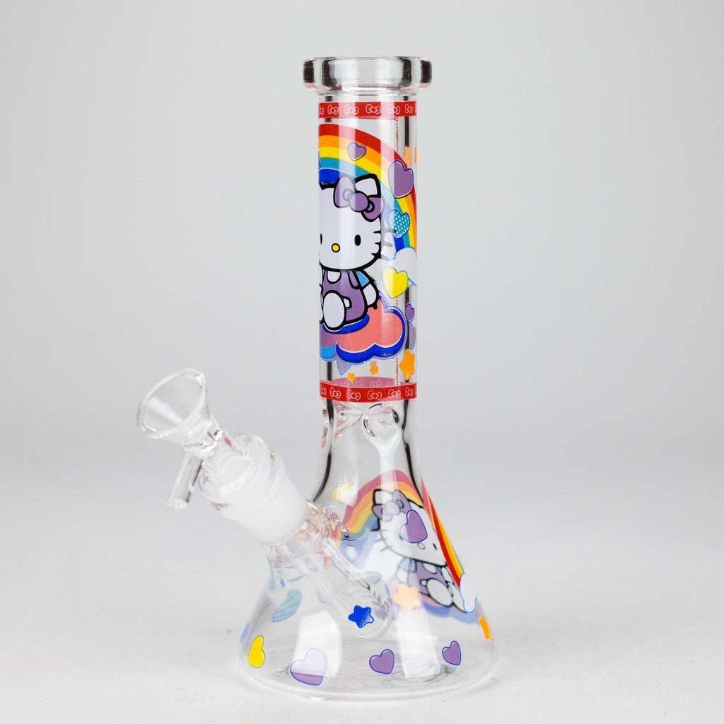 7.5" Glow-in-the-Dark PK Cartoon Beaker Bong – [PIP880]