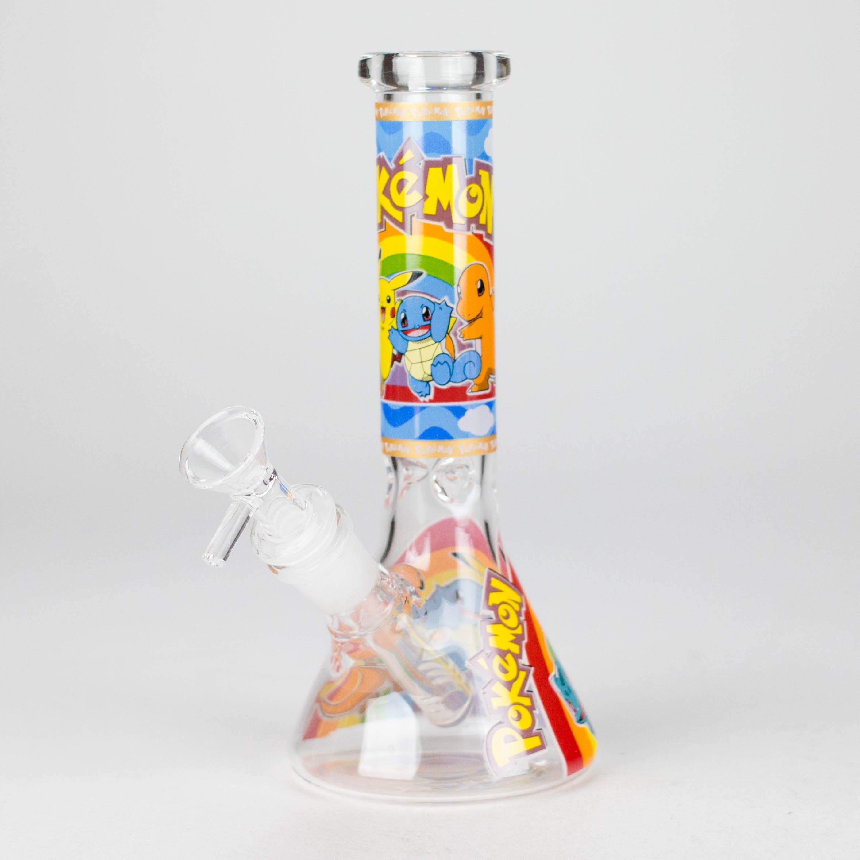 7.5" Glow-in-the-Dark PK Cartoon Beaker Bong – [PIP880]