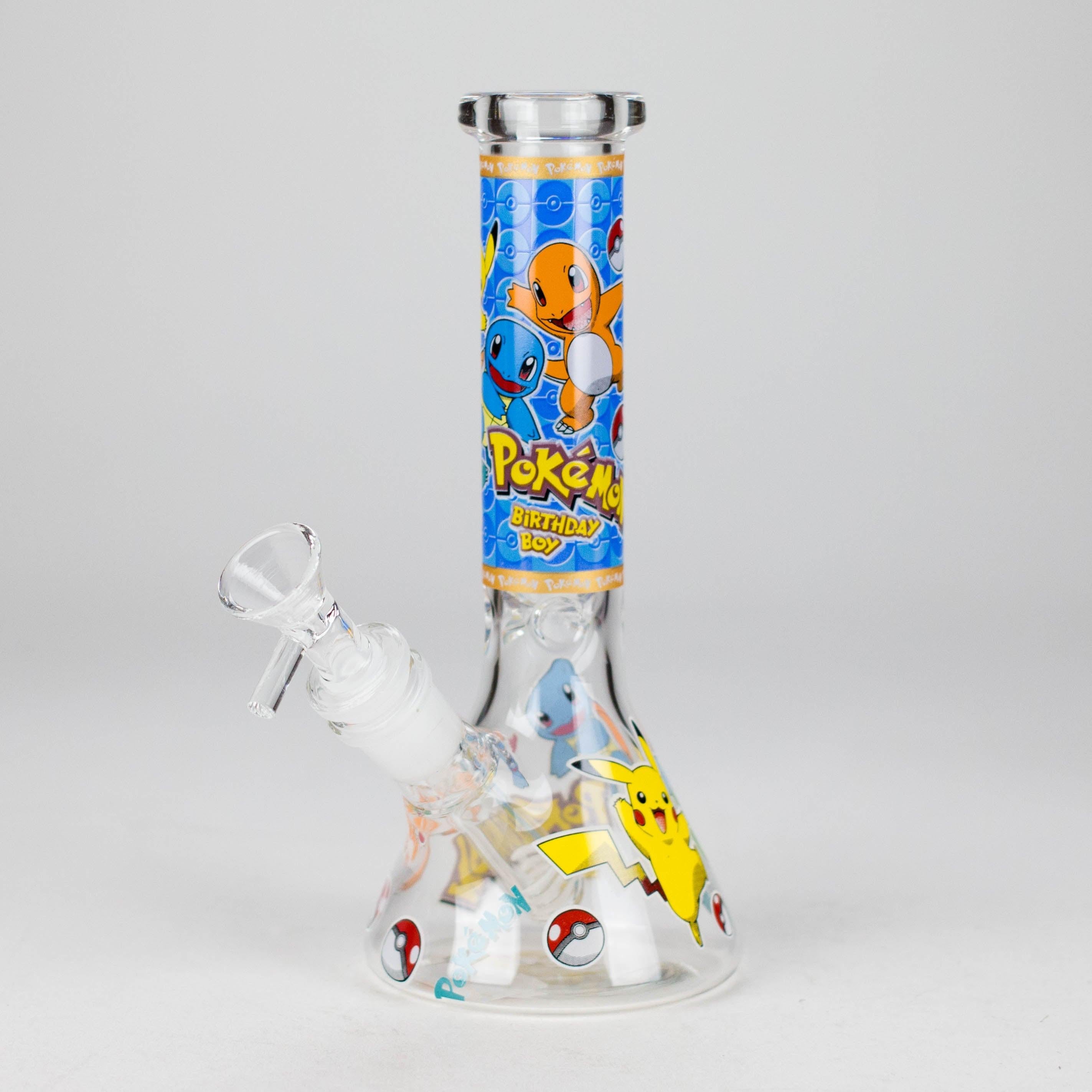 7.5" Glow-in-the-Dark PK Cartoon Beaker Bong – [PIP880]