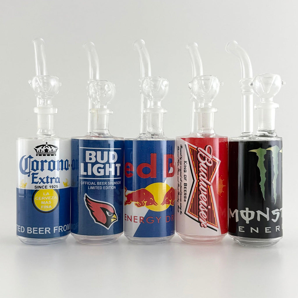 8" Soda Can Water Pipe