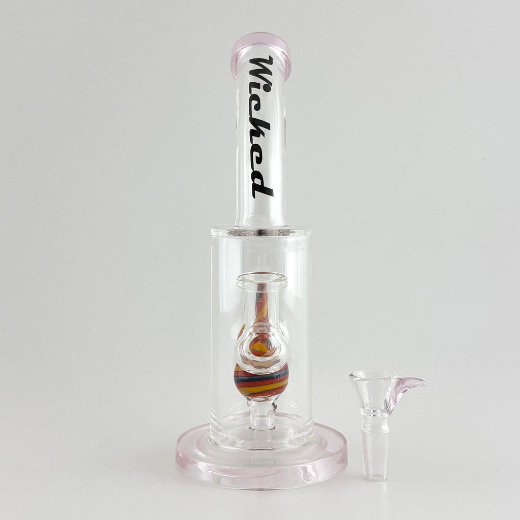 Wicked | 8" Wig-Wag Dome Perc Dab Rig