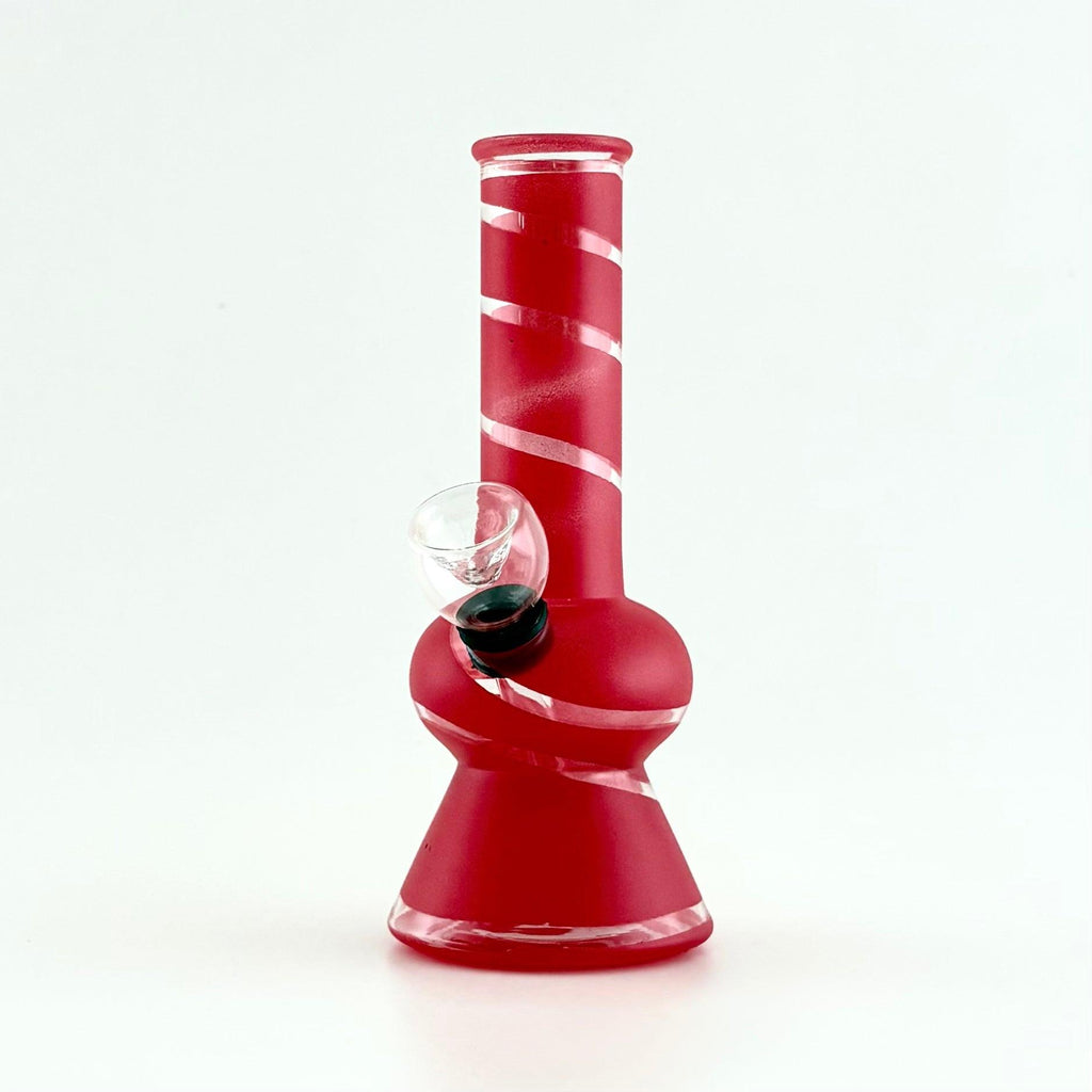 6" Glass Water Pipe – 10 Assorted Colours