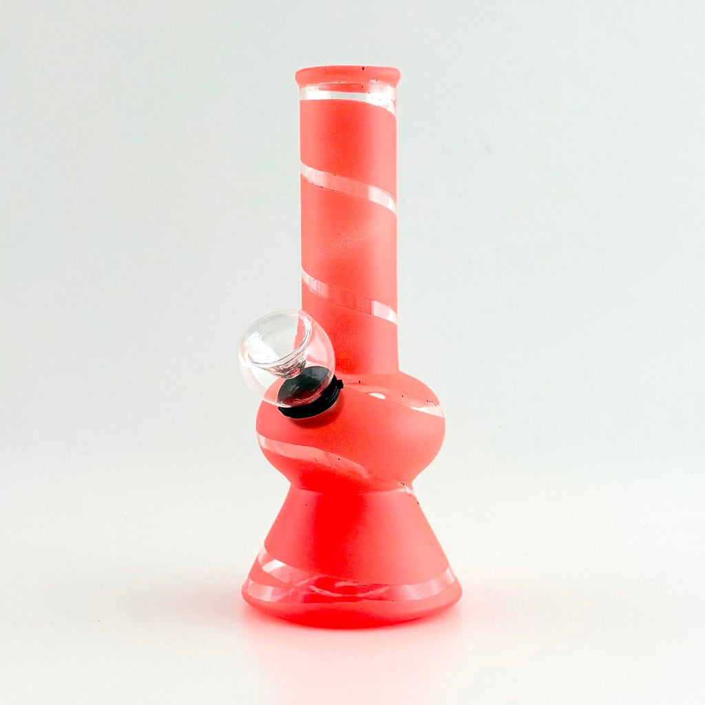 6" Glass Water Pipe – 10 Assorted Colours