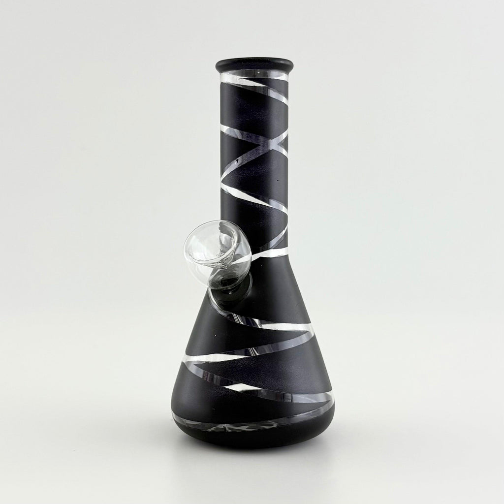 6" Glass Water Pipe – 10 Assorted Colours