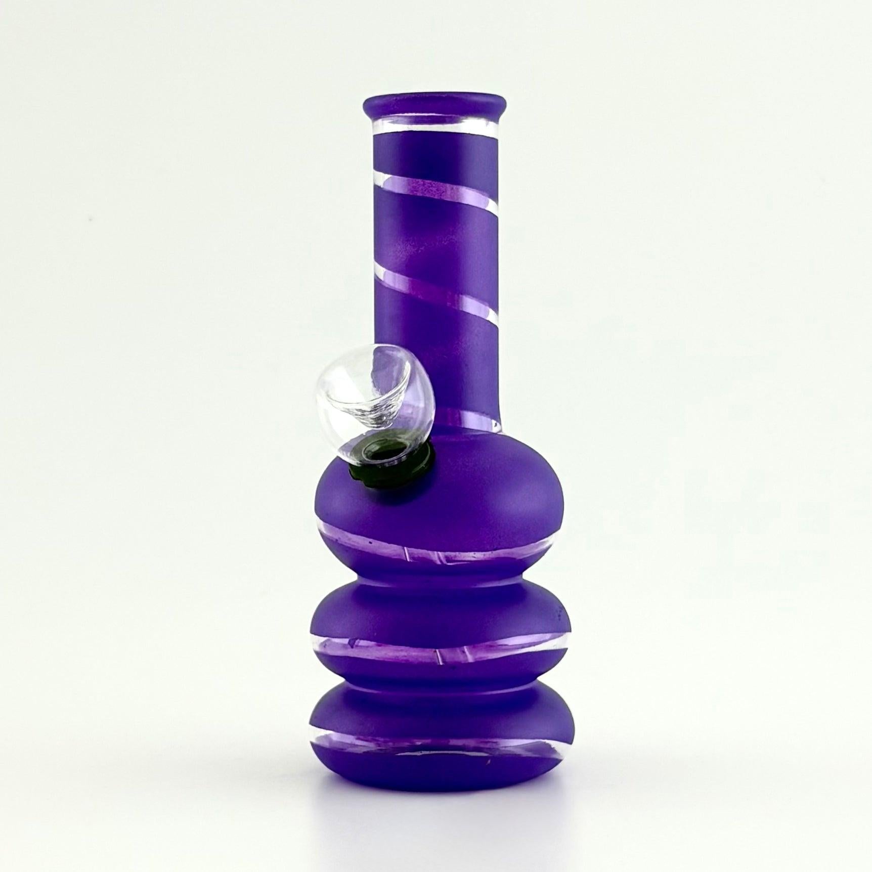 6" Glass Water Pipe – 10 Assorted Colours