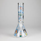 10" Cartoon Glass Bong – Fun & Functional Smoking Piece
