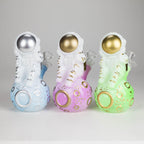 7" 3D Astronaut Glass Bong – Space Inspired Water Pipe