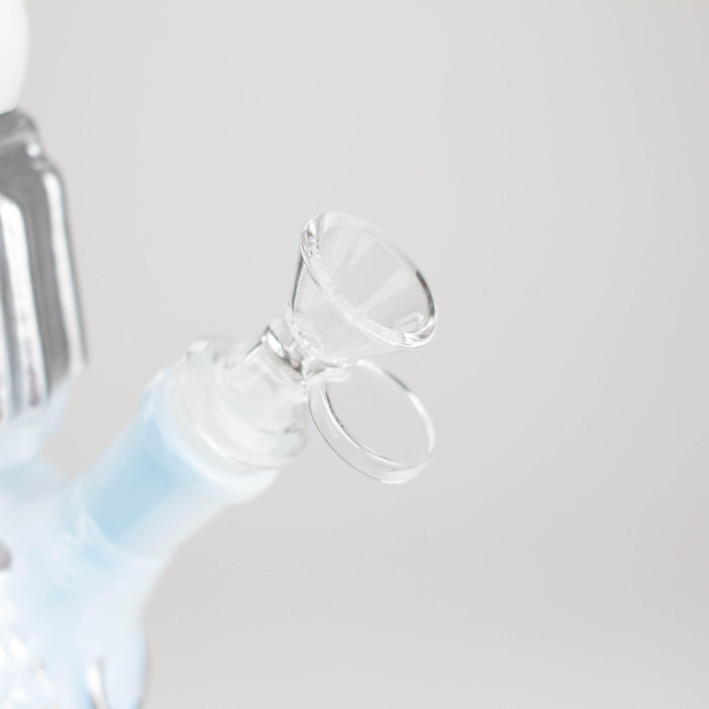 7" 3D Astronaut Glass Bong – Space Inspired Water Pipe