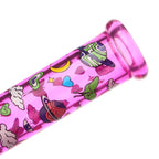 10" 5mm Milkyway Glass Beaker Bong - 4 Assorted Colours