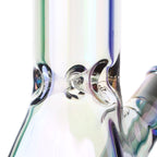 Fortune | Electroplated 14" 7mm Pyramid Base Glass Beaker Bong