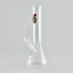 10" Cartoon Glass Beaker Bong
