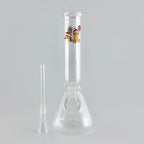 10" Cartoon Glass Beaker Bong