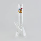 10" Cartoon Glass Beaker Bong