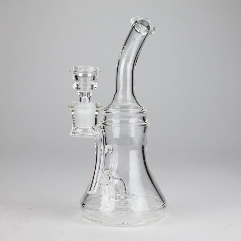 Nami Glass | 9" Ripple Dab Rig – Premium Borosilicate with Signature Inline Design