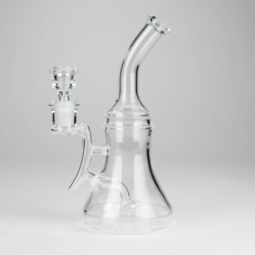 Nami Glass | 9" Ripple Dab Rig – Premium Borosilicate with Signature Inline Design