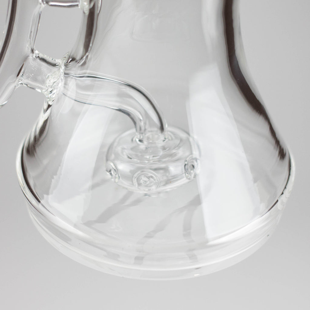 Nami Glass | 9" Ripple Dab Rig – Premium Borosilicate with Signature Inline Design