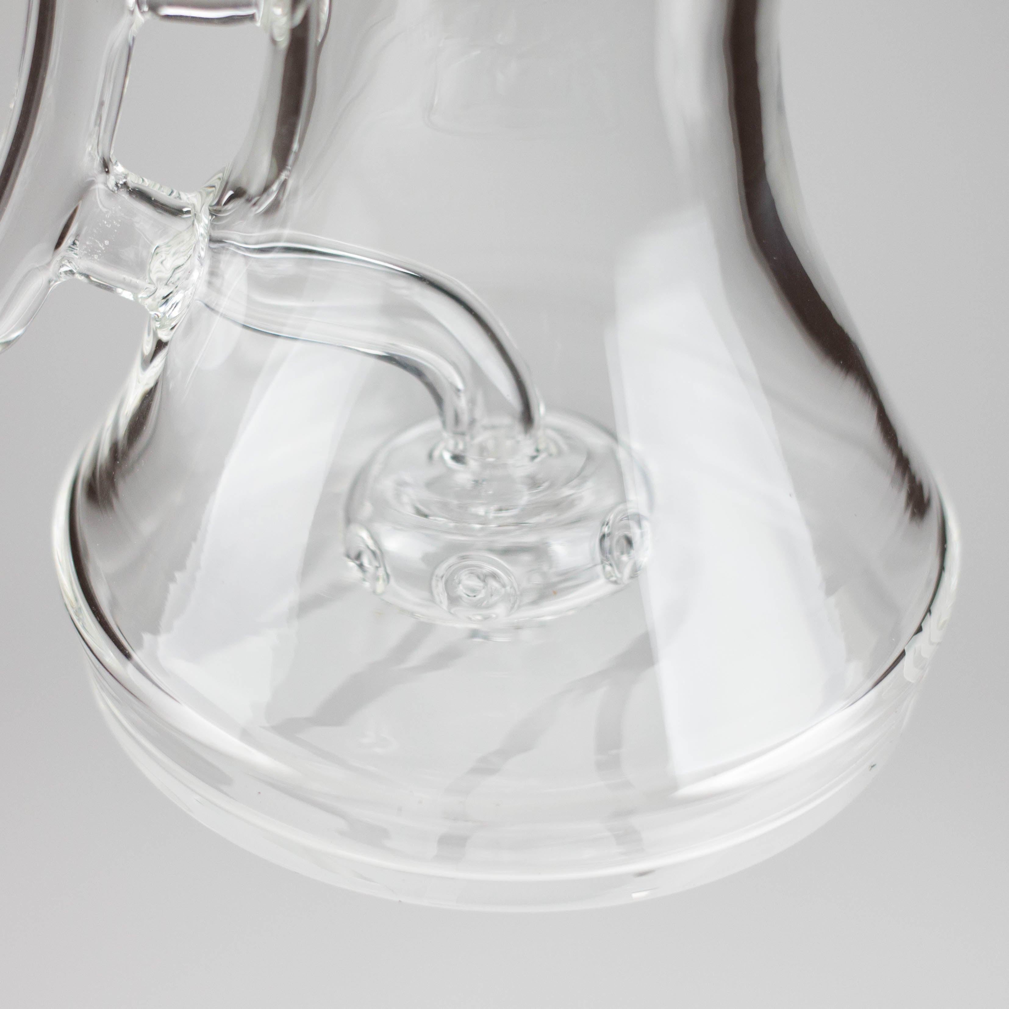 Nami Glass | 9" Ripple Dab Rig – Premium Borosilicate with Signature Inline Design