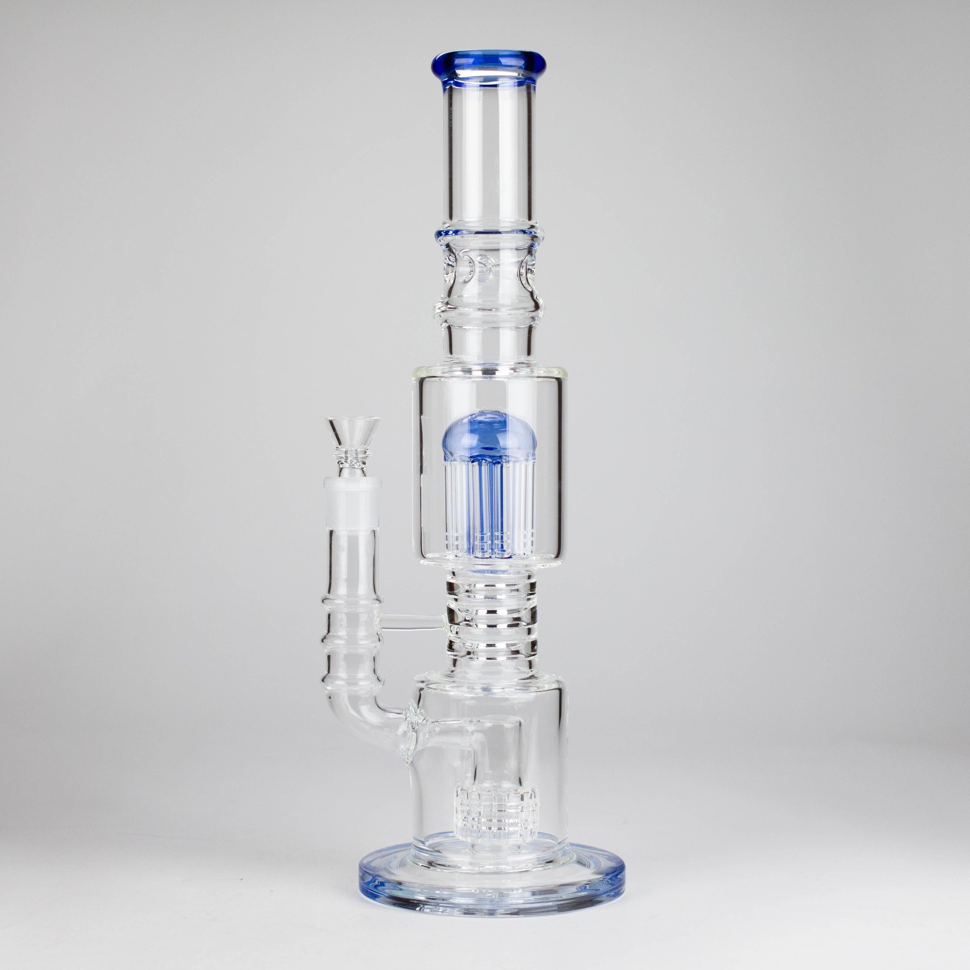 16" Glass Bong – 10-Arm Tree Perc with Matrix Perc for Maximum Filtration