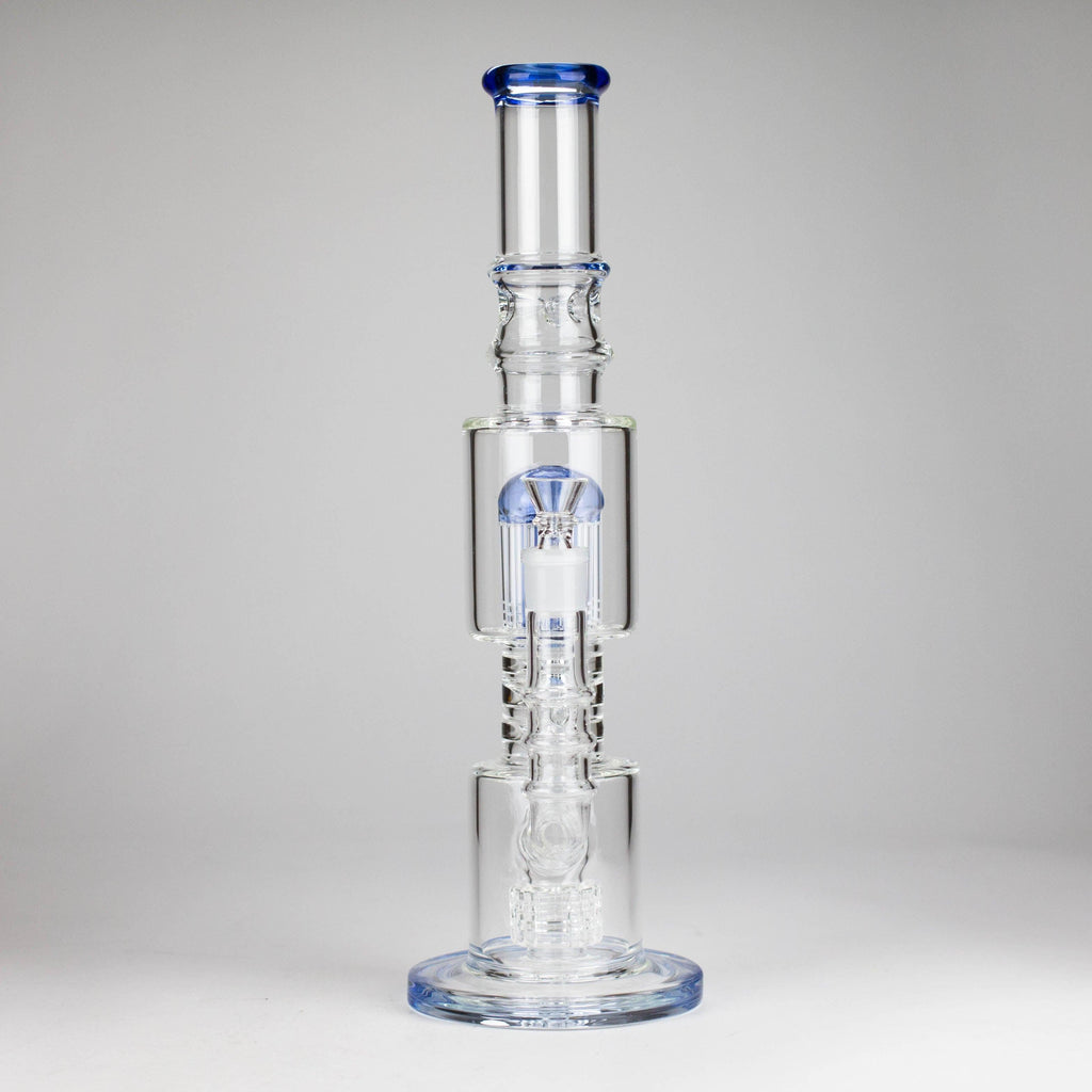16" Glass Bong – 10-Arm Tree Perc with Matrix Perc for Maximum Filtration
