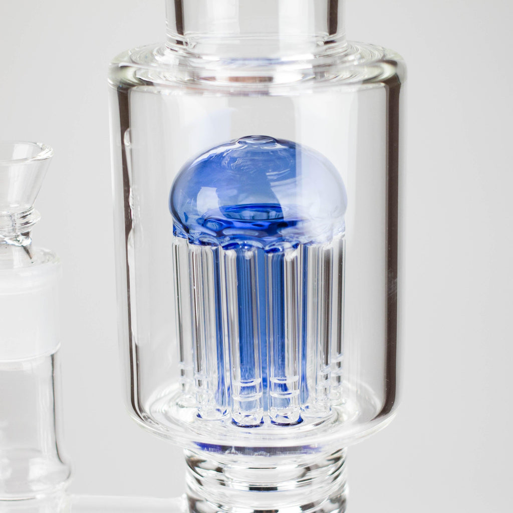 16" Glass Bong – 10-Arm Tree Perc with Matrix Perc for Maximum Filtration