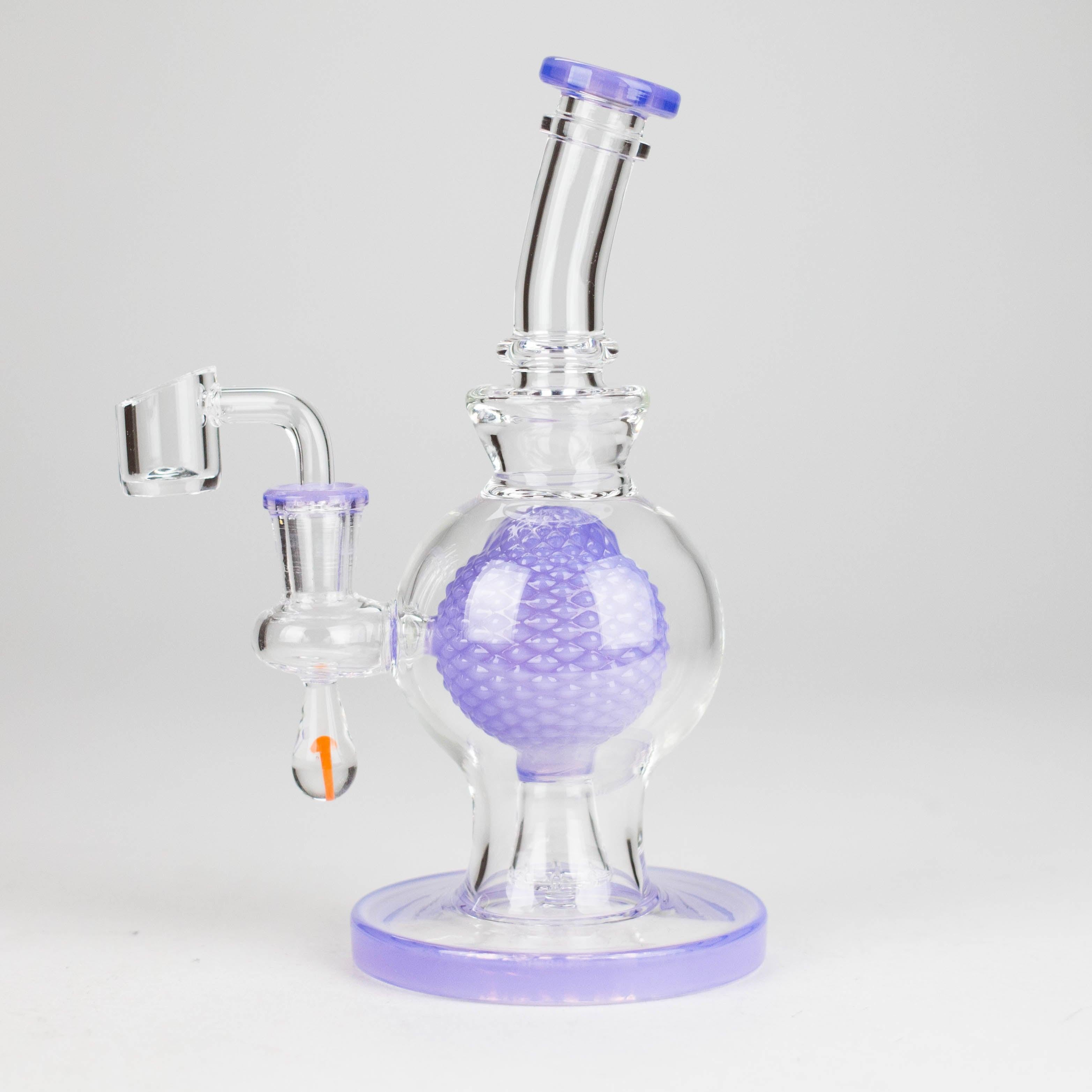 8" Ball Rig – Compact Dab Rig with Quartz Banger
