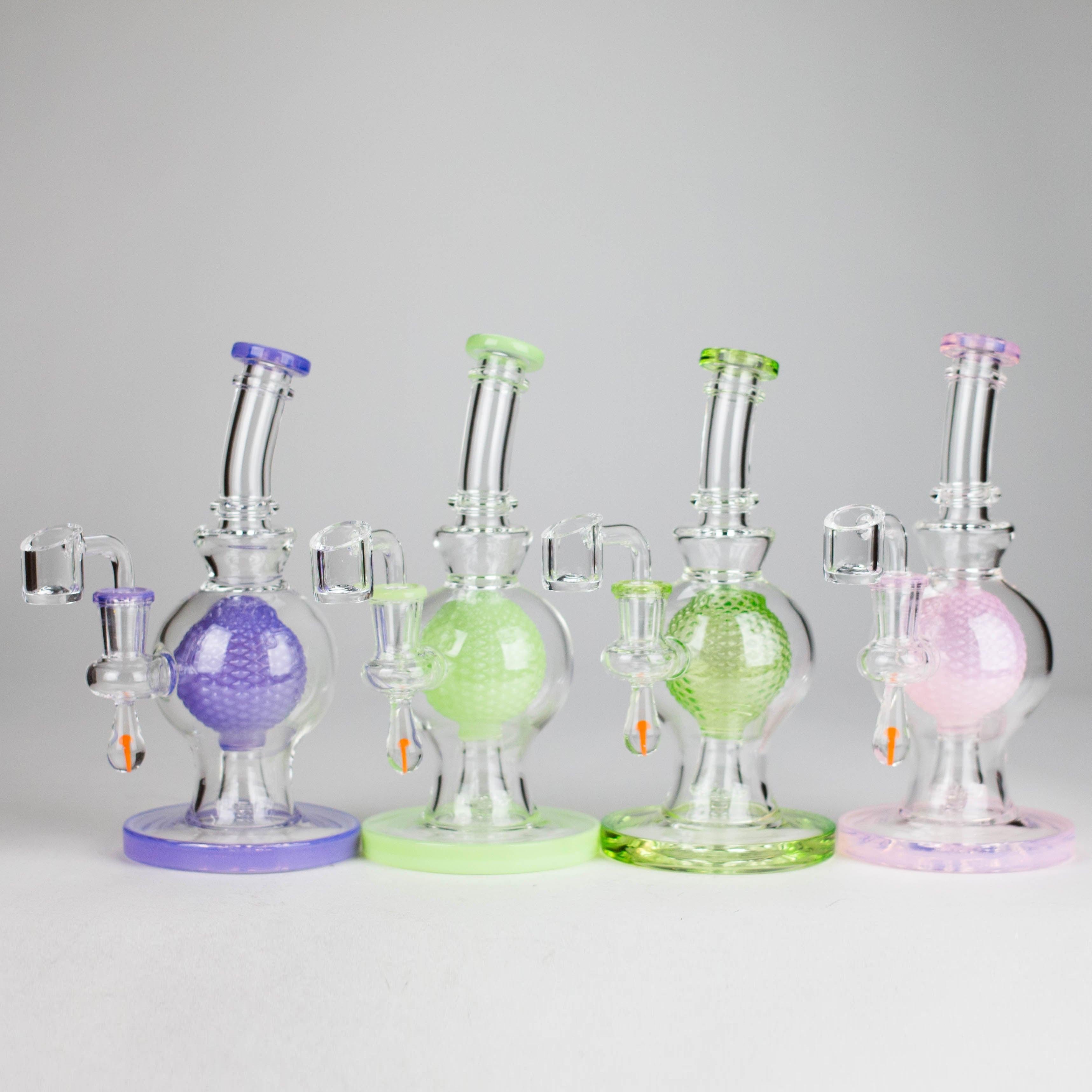 8" Ball Rig – Compact Dab Rig with Quartz Banger Main image