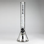 Medusa | 17" 7mm Double Tree Perc Glass Bong with Splash Guard