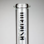 Medusa | 17" 7mm Double Tree Perc Glass Bong with Splash Guard