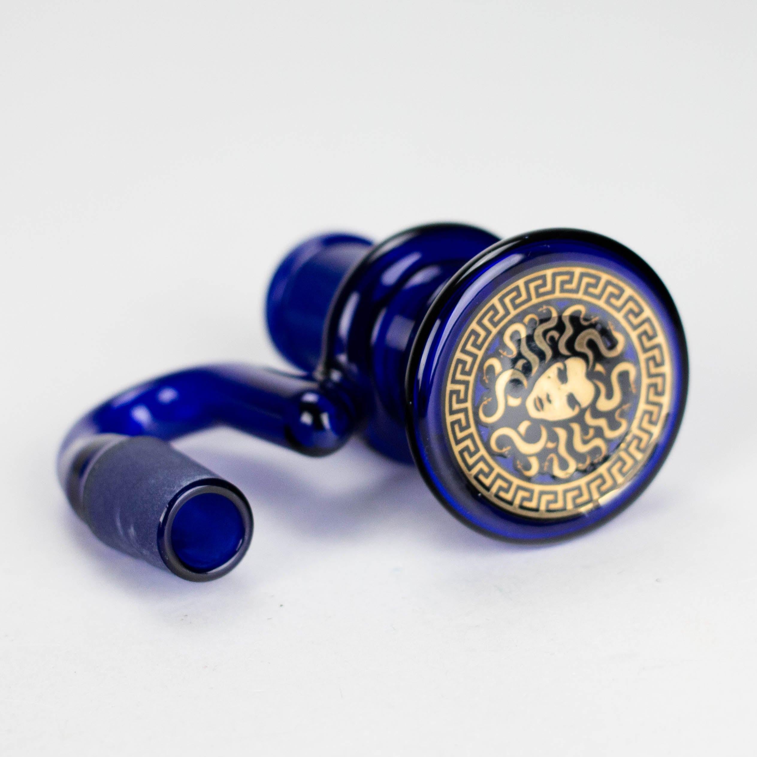 Medusa | 18mm Full Color Dry Ash Catcher – 90° Angle for Cleaner, Smoother Hits