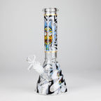 10" Glow-in-the-Dark Glass Beaker Bong [BH1351]
