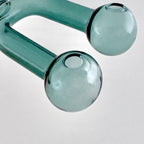 6" Double Hole Oil Burner Pipe – Assorted Colors-2CT