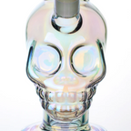 Fortune | 14" 7mm Electroplated Skull Glass Bong