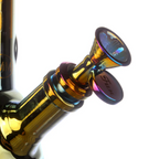 Fortune | 14" 7mm Electroplated Skull Glass Bong