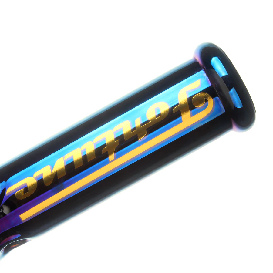 Fortune | 14" 7mm Electroplated Skull Glass Bong