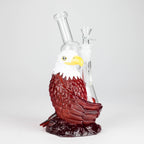 9" Eagle glass water bong